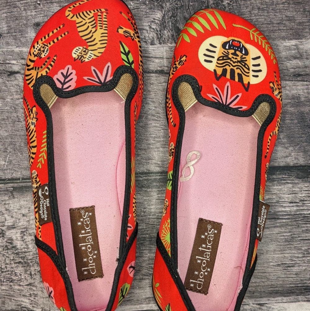 Hot Chocolate Designs Chocolatocas Tigris Flats size 35/5